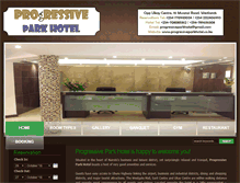 Tablet Screenshot of progressiveparkhotel.co.ke
